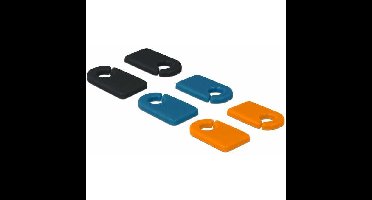 DeLOCK Cable Marker Clip voor zelf-etikettering Set 6 stuks kabelclip