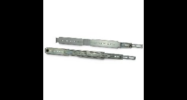 Inter-Tech 18" telescopische railset voor IPC-behuizingen inbouwrails