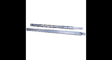Inter-Tech 1U telescooprails 650 mm inbouwrails