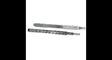 Inter-Tech 26" telescopische railset voor IPC-behuizing inbouwrails