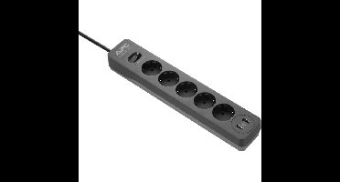 APC PME5U2B-GR stekkerdoos met overspanningsbeveiliging