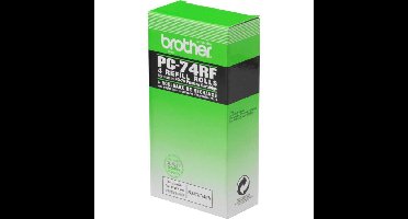 Brother PC-74RF Faxlint, 4 donorrollen inktlint