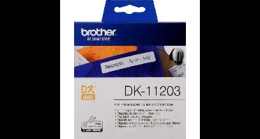 Brother DK-11203 voorgestanst map label - papier printlint