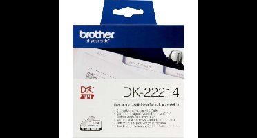 Brother Originele DK-22214 doorlopende labelrol - papier printlint
