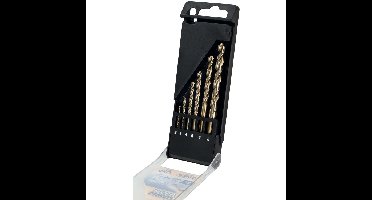 DEWALT HSS INDUSTRIAL COBALT 6-delige set boorset