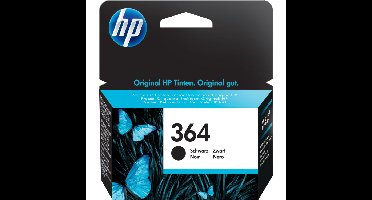 HP 364 Black Original Ink Cartridge inkt
