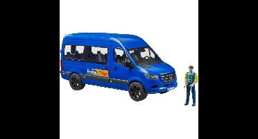 bruder Mercedes-Benz Sprinter Transfer met bestuurder modelvoertuig