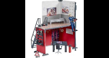bruder Bworld Brandweerkazerne met brandweerman 62702 decors