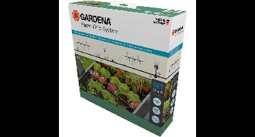 GARDENA Startset voor verhoogde bloembedden en moestuinen (35 planten) druppelaar