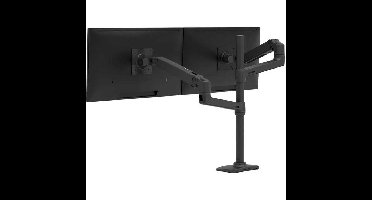 Ergotron LX Dual Stacking monitorarm met hoog statief