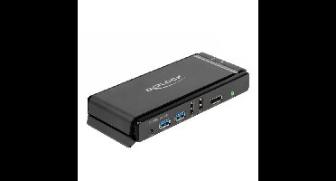 DeLOCK DisplayPort 1.4 KVM Switch, 8K 60Hz, USB 3.2 Gen 1, Audio kvm-switch