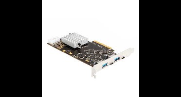 DeLOCK PCI Express x8 - 2x USB-C 3.2 Gen 2x2 + 2x USB-A 3.2 Gen 1 usb-controller