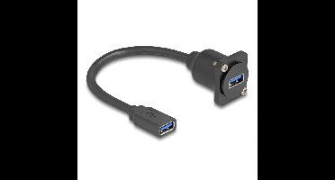 DeLOCK D-Type USB 5 Gbps Cable Type-A female to Type-A female kabel