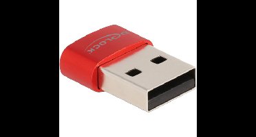 DeLOCK USB 2.0 Adapter USB-A male > USB-C female