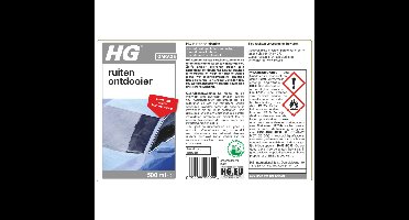 HG Ruitenontdooier 500 ml reinigingsmiddel