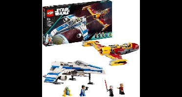LEGO Star Wars - New Republic E-wing vs. Shin Hati's Starfighter Constructiespeelgoed