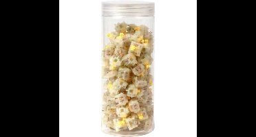 Keychron Gateron Cap V2 Milky-Yellow keyboard switches