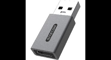 Sitecom USB-A naar USB-C Mini adapter