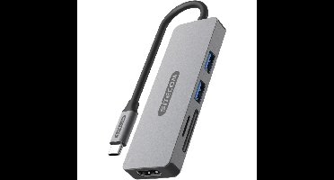Sitecom 5-in-1 USB-C Multiport dockingstation