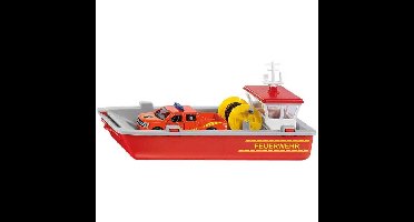 SIKU Brandweer werkboot speelgoedvoertuig