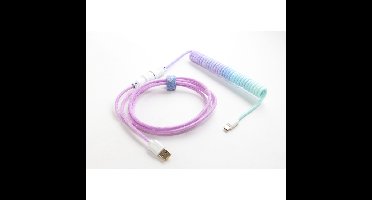 Ducky Coiled Cable V2 - Azure kabel
