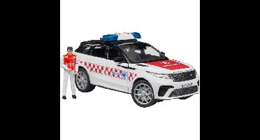 bruder Range Rover Velar ambulance met chauffeur en licht en geluid modelvoertuig