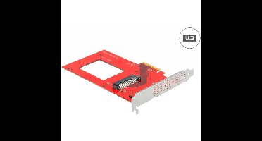 DeLOCK PCI Express x4 Card to 1 x internal U.3 interface kaart