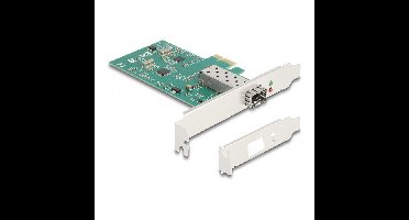 DeLOCK PCI Express x1 Card to 1 x SFP slot 100Base-FX RTL controller