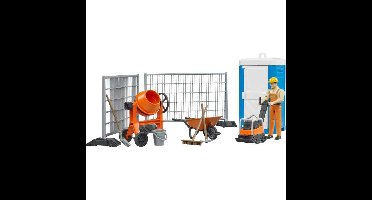 bruder bworld bouwplaatsset decors