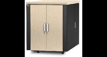 APC NetShelter CX 18U Geluiddempende 'Server Room in a Box' server rack