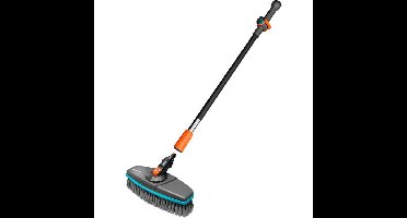 GARDENA Cleansystem reinigingsset met zachte handgreep, steel S wasborstel
