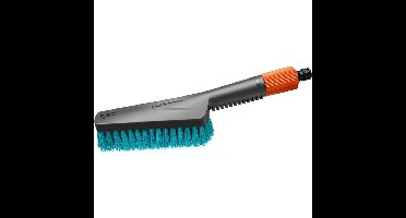 GARDENA Cleansystem handborstel S Hard, met slangaansluiting wasborstel