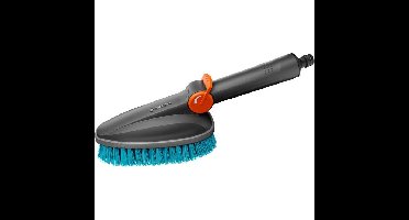 GARDENA Cleansystem handborstel M Hard, met slangaansluiting wasborstel