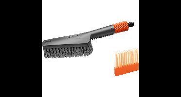 GARDENA Cleansystem schoonmaakset met handborstel M Soft, zeepstaafjes wasborstel