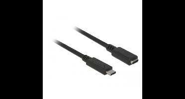 DeLOCK SuperSpeed USB-C 3.1 Gen1 Male>Female verlengkabel