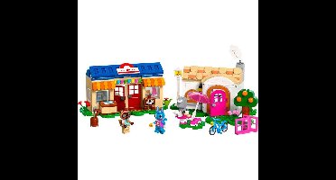 LEGO Animal Crossing - Nooks hoek en Rosies huis Constructiespeelgoed