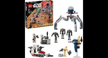 LEGO Star Wars - Clone Trooper & Battle Droid Battle Pack Constructiespeelgoed