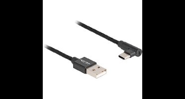 DeLOCK USB-A 2.0 male > USB-C male kabel