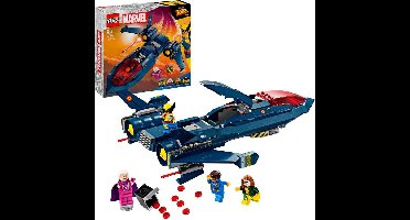 LEGO Marvel - X-Men X-Jet Constructiespeelgoed