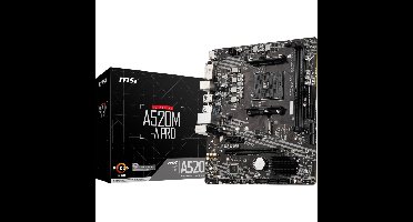 MSI A520M-A PRO moederbord