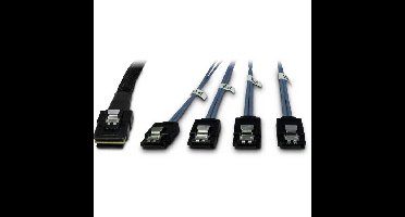 Inter-Tech Kabel SFF-8087 > 4x S-ATA, 1m