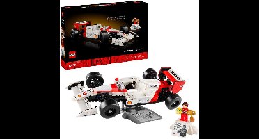 LEGO Icons - McLaren MP4/4 en Ayrton Senna Constructiespeelgoed