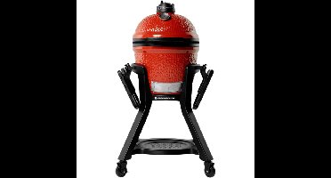 Kamado Joe Joe Jr-kar met zijtafels barbecuewagen