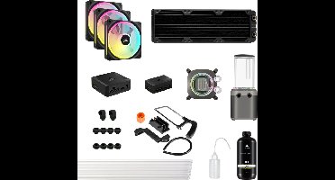 Corsair Hydro X Series iCUE LINK XH405i Custom Cooling Kit waterkoeling