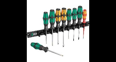 Wera 9650 Magneetstrip Kraftform schroevendraaierset