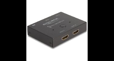 DeLOCK HDMI 2 - 1 Switch bidirectional 8K 60 Hz hdmi switch