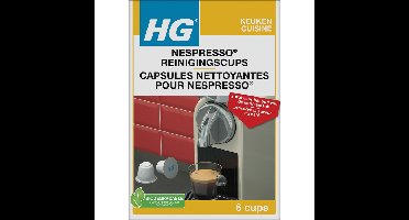 HG Nespresso reinigingscups reinigingstabletten