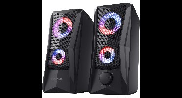 Trust GXT 606 Javv RGB Verlichte 2.0 Speakerset pc-luidspreker