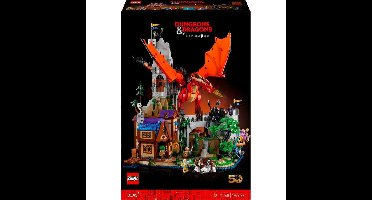 LEGO Ideas - Dungeons & Dragons: het verhaal van de rode draak Constructiespeelgoed