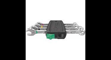 Wera 6003 Joker 4 set 1 Ringsteeksleutelset moersleutel